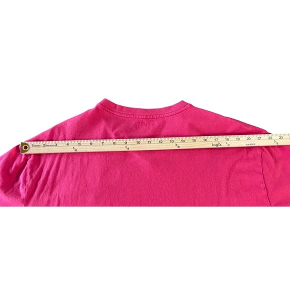 Polo Ralph Lauren Mens XXL Red V-Neck T-Shirt Classic Fit Green Pony Logo - Picture 5 of 7